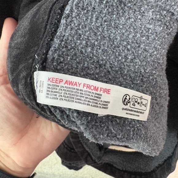 FREE PEOPLE MOVEMENT Intercept Romper Women's Medium Washed Black - Picture 10 of 13